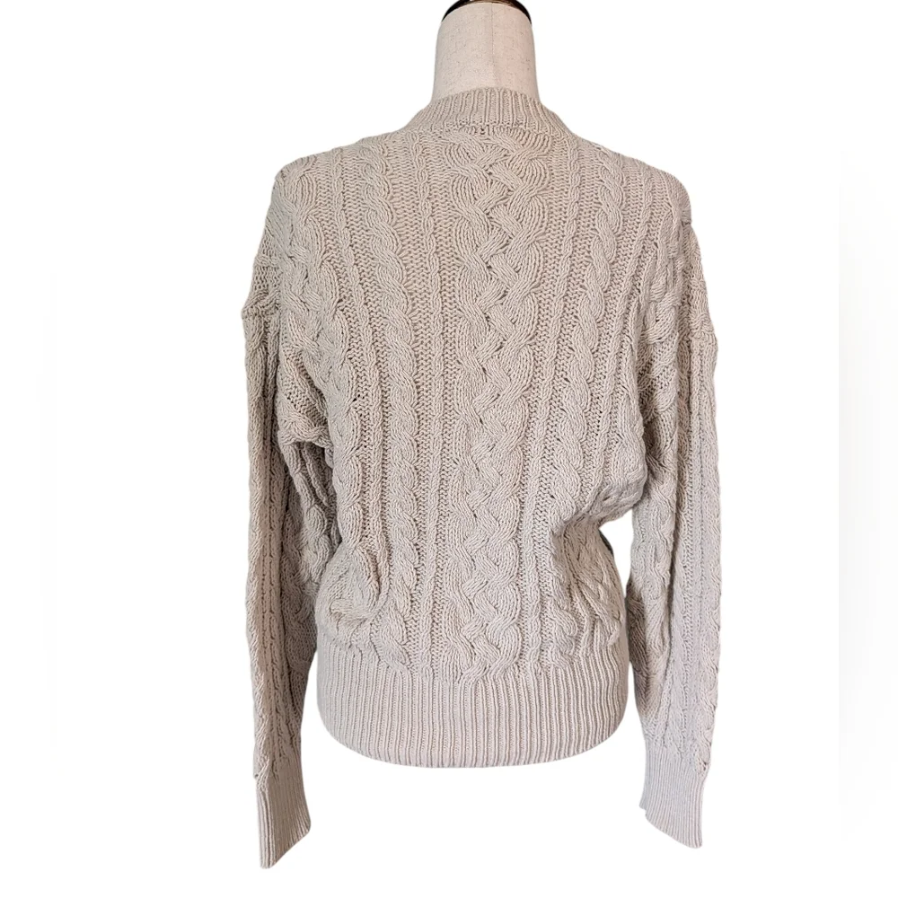 Reformation Sam Oversized Cable Knit Sweater - Picture 5 of 13